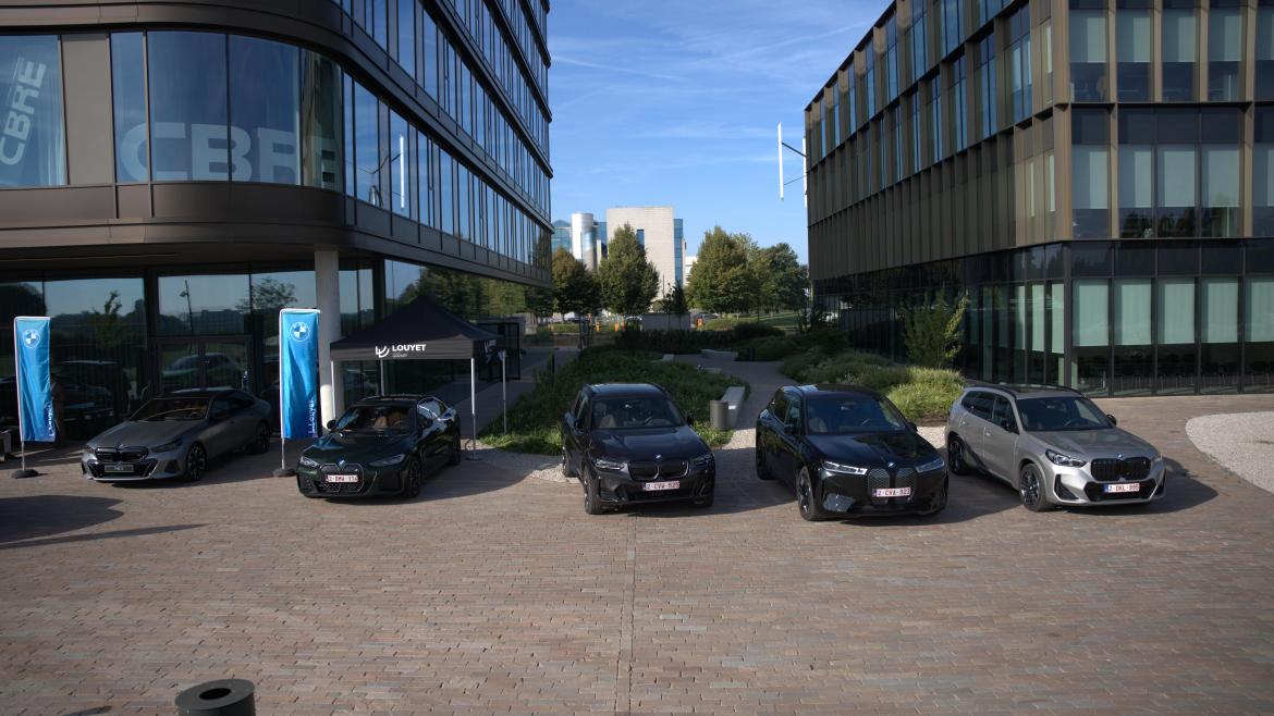 BMW Louyet au siège social de SAP Belgium.