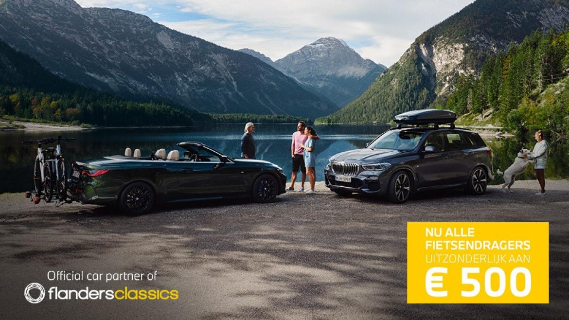 BMW liefhebber én fietsliefhebber? Dat die twee perfect samengaan, illustreren onze BMW Fietsendragers. Exclusief op maat van uw wagen, gemakkelijk te installeren en met de kenmerkende hoge kwaliteit die u van BMW gewoon bent. Alle BMW Fietsendragers zijn nu tijdelijk aan 500 EUR.